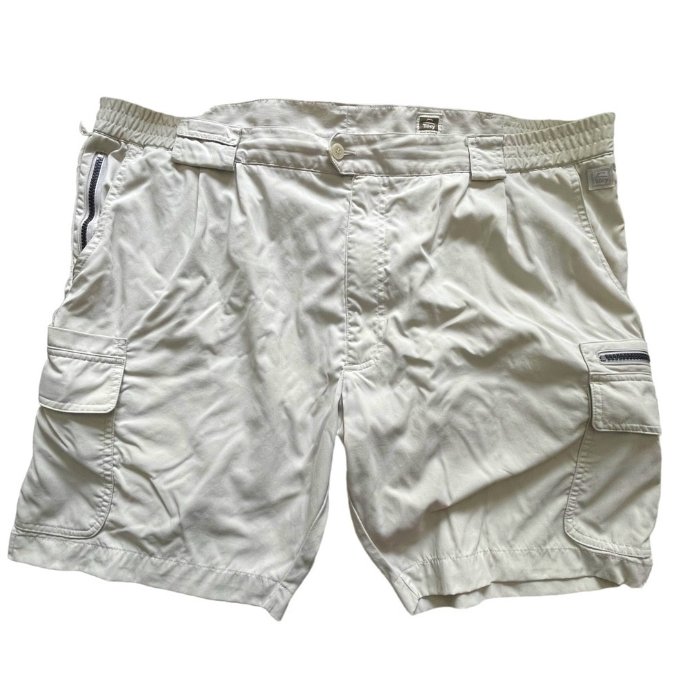 TILLEY beige cargo shorts lightweight 44